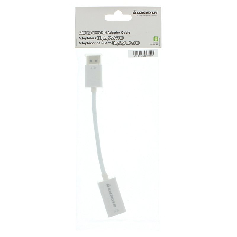 IOGEAR DisplayPort to HD Adapter Cable - Shop Electronics at H-E-B