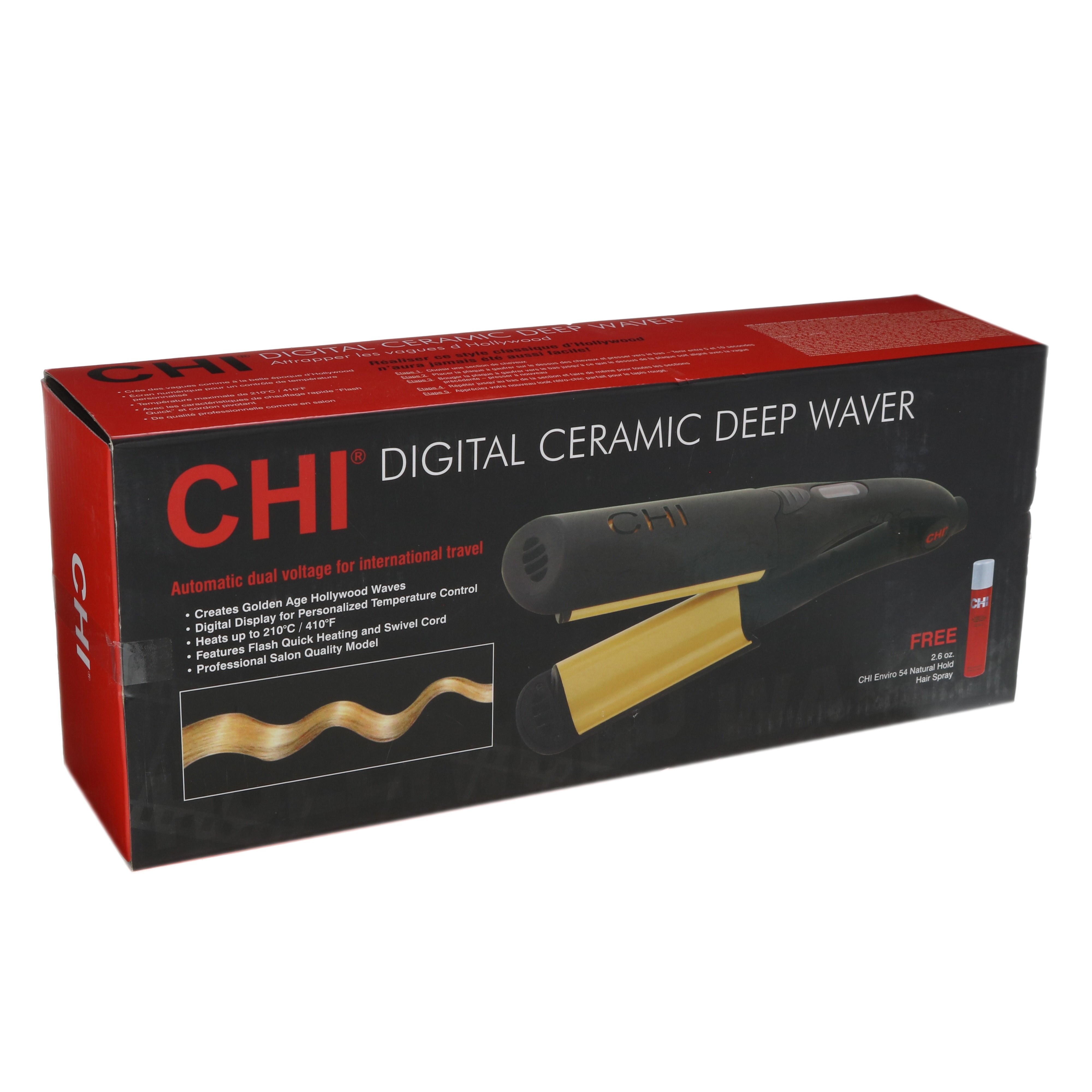 Chi digital on sale ceramic deep waver