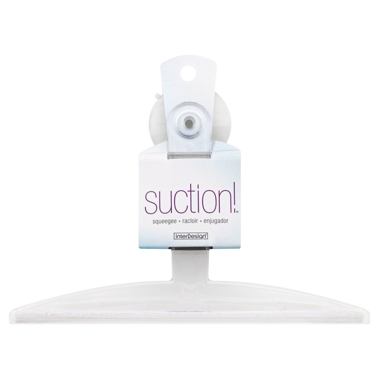 InterDesign Suction Squeegee 12 Inch Clear Shop Bedding & Bath at HEB