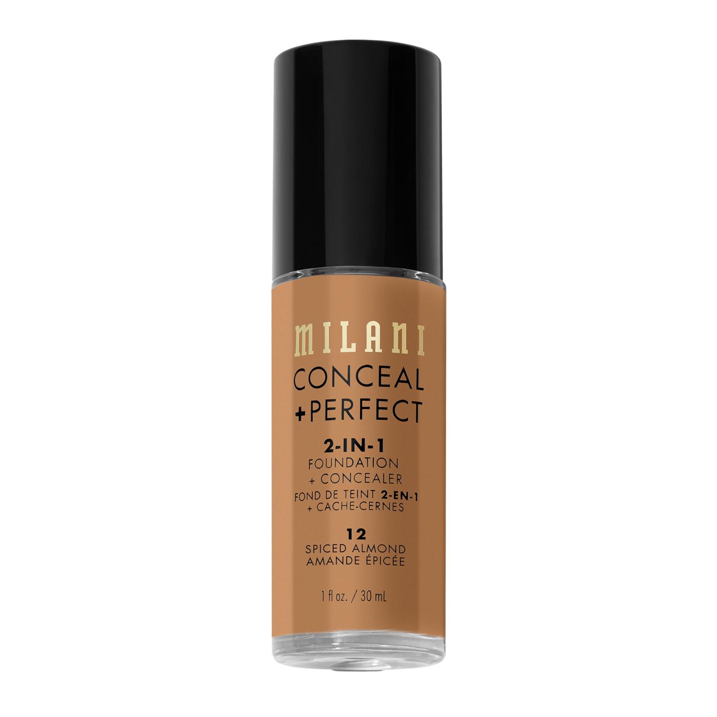 Milani Conceal + Perfect 2-in-1 Foundation + Concealer - Spiced Almond; image 1 of 9