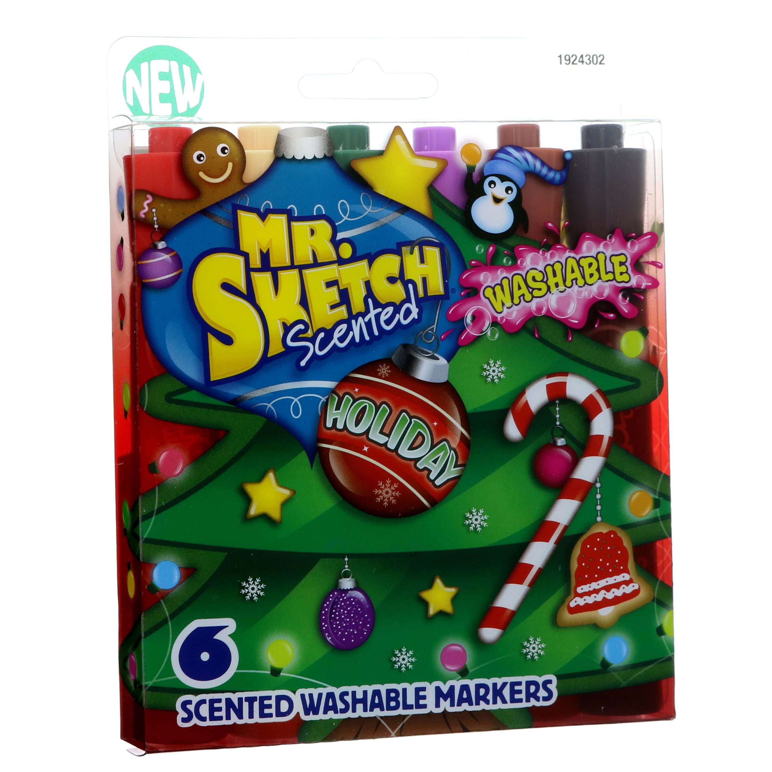 Mr. Sketch Holiday Scented Chisel Washable Markers Shop Markers at HEB