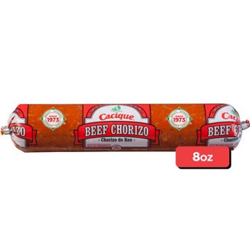 Cacique Beef Chorizo Sausage, 8 oz