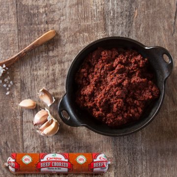 Cacique Beef Chorizo Sausage, 8 oz