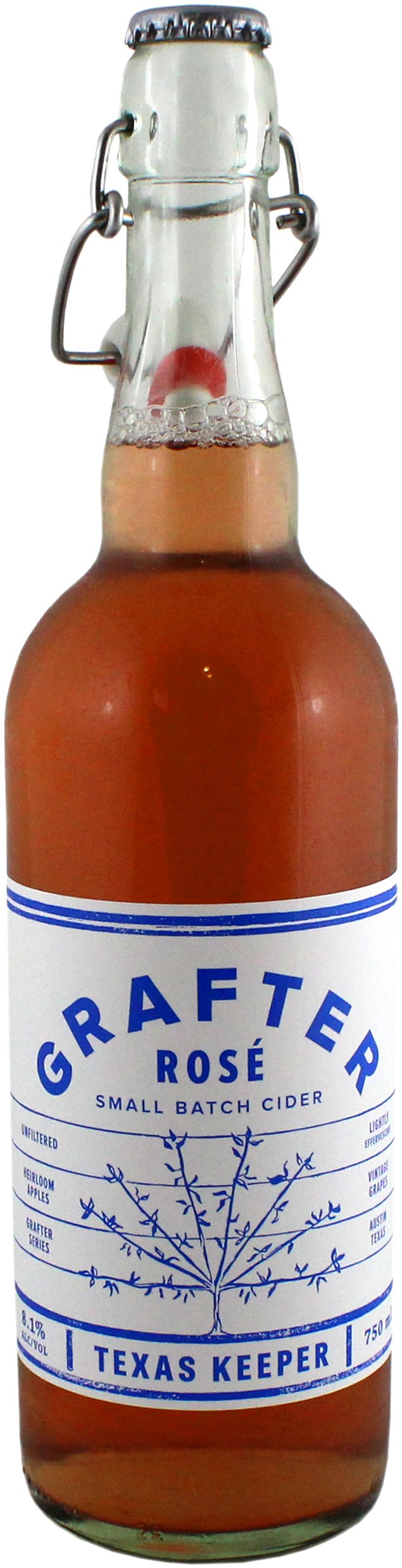 Texas Keeper Grafter Rose Ciider Shop Hard Cider at HEB