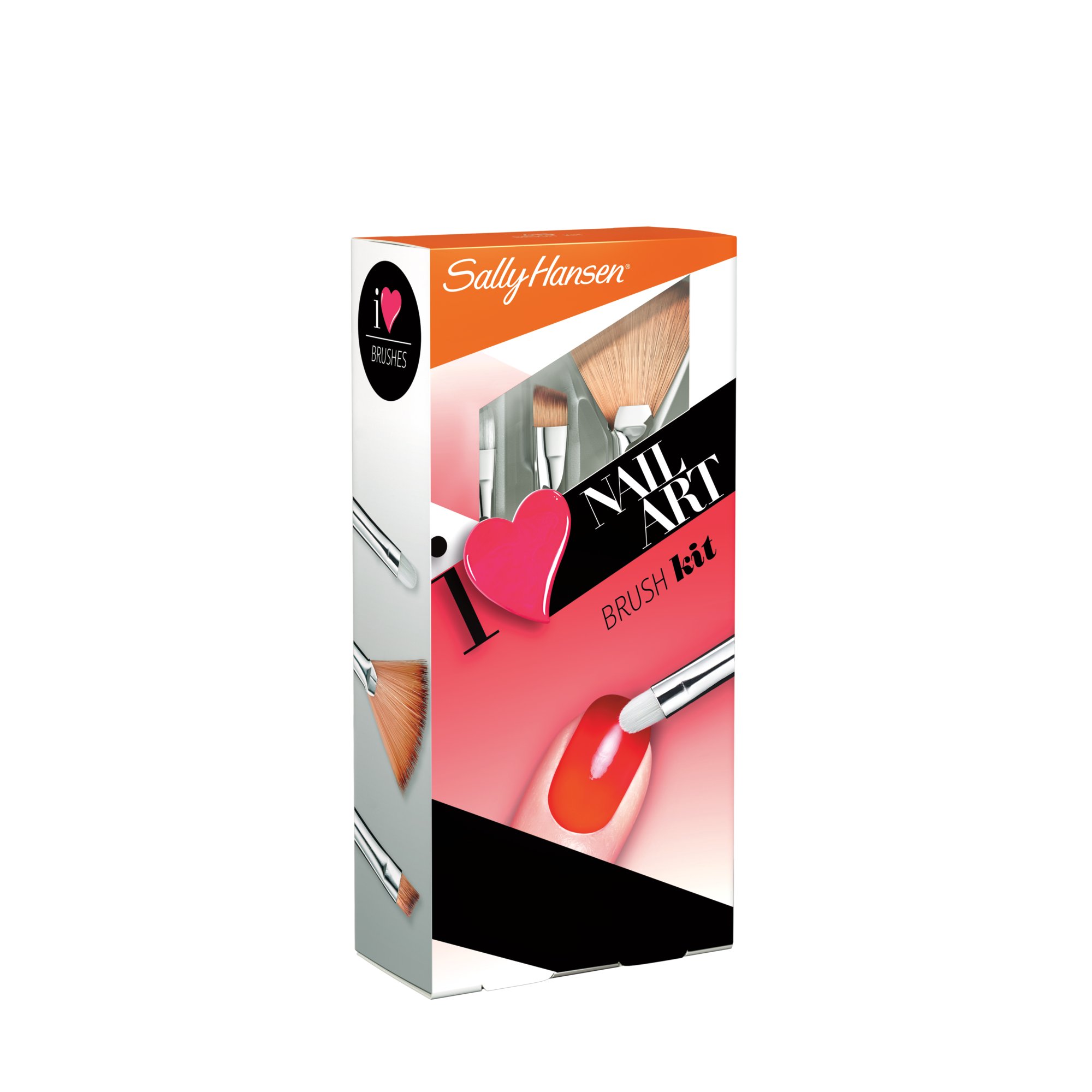 Sally Hansen I Heart Nail Art Brush Kit Shop Nails at HEB