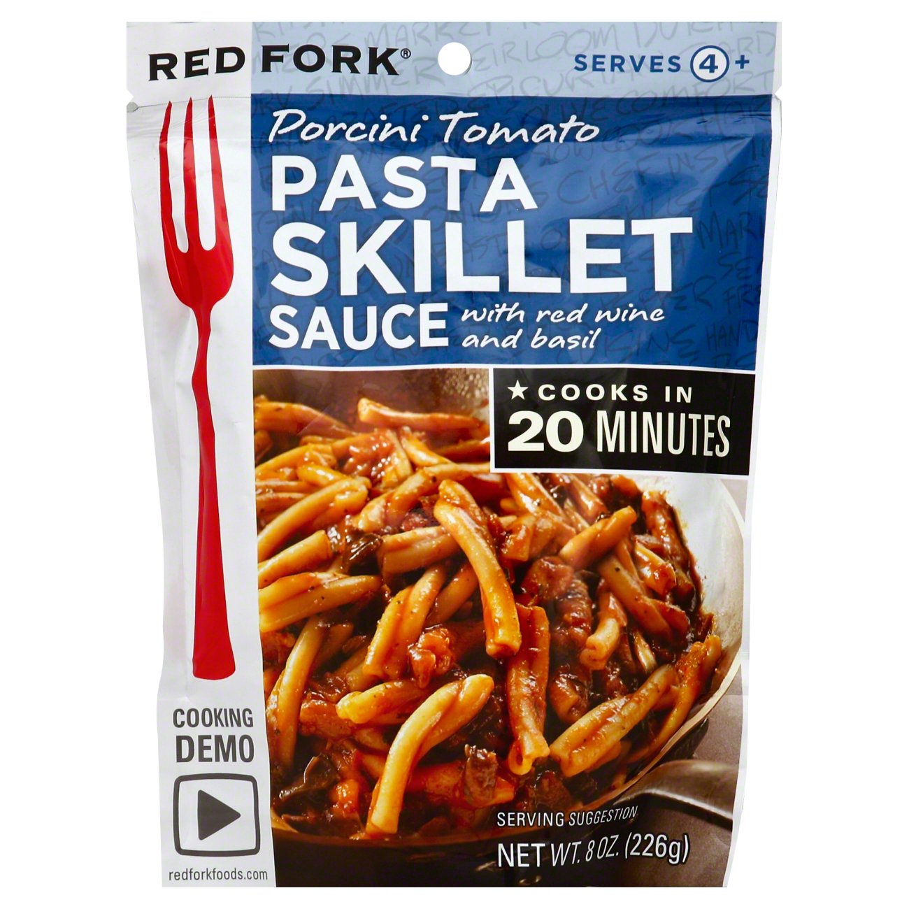 Red Fork Porcini Tomato Pasta Skillet Sauce Shop Pasta Sauces at HEB
