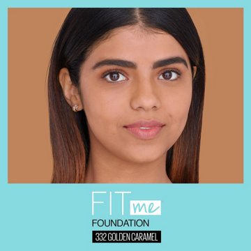 Maybelline Fit Me Matte + Poreless Liquid Foundation - Golden Caramel