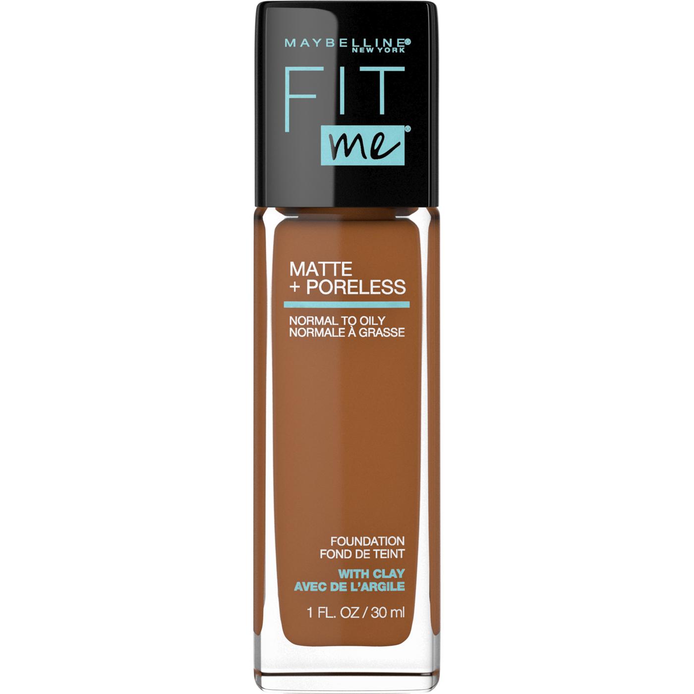 Maybelline Fit Me Matte + Poreless Liquid Foundation - Mocha; image 1 of 3