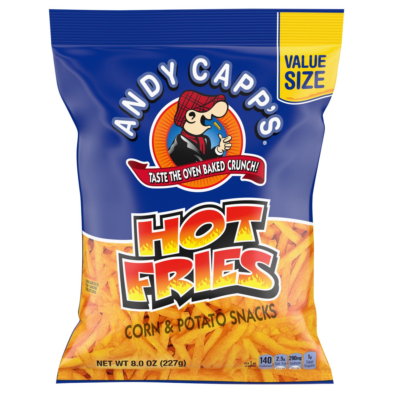 Andy Capp's Big Bag Hot Fries Shop Chips at HEB