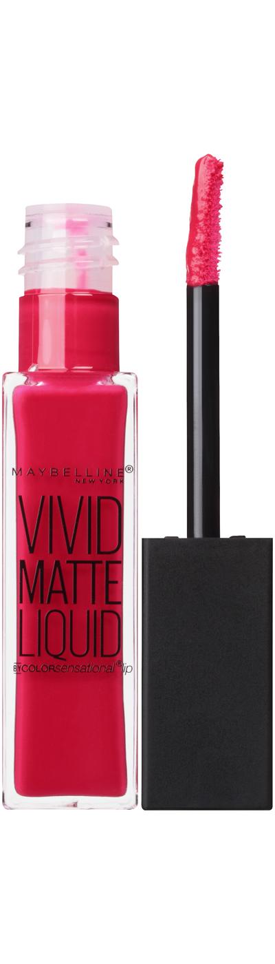 Maybelline Color Sensational Vivid Matte Liquid Lipstick, Fuchsia Ecstasy; image 2 of 2