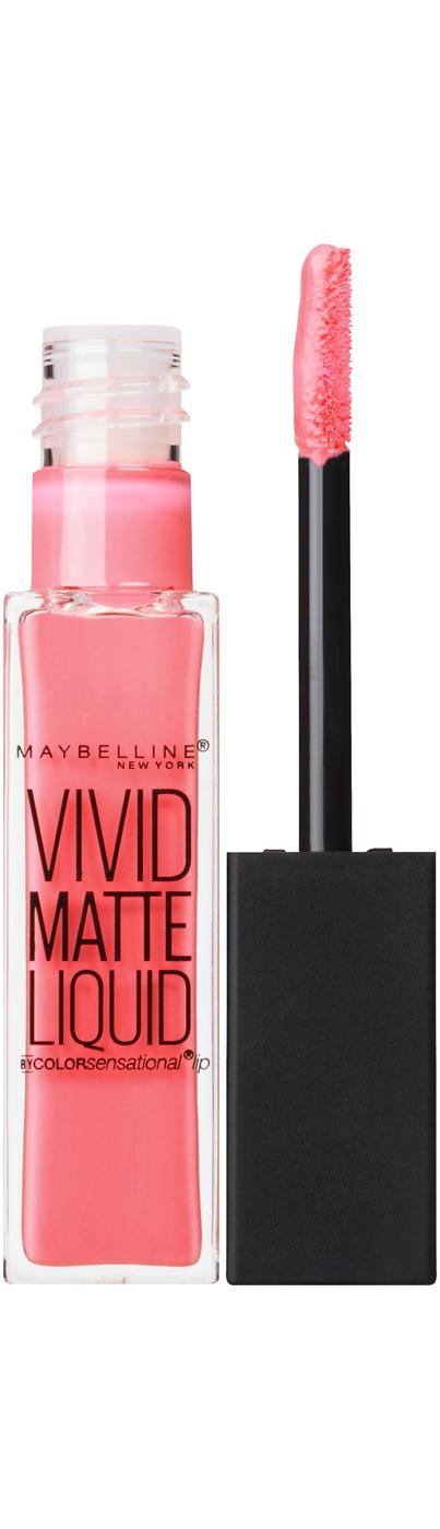 Maybelline Color Sensational Vivid Matte Liquid Lipstick, Pink Charge; image 2 of 2