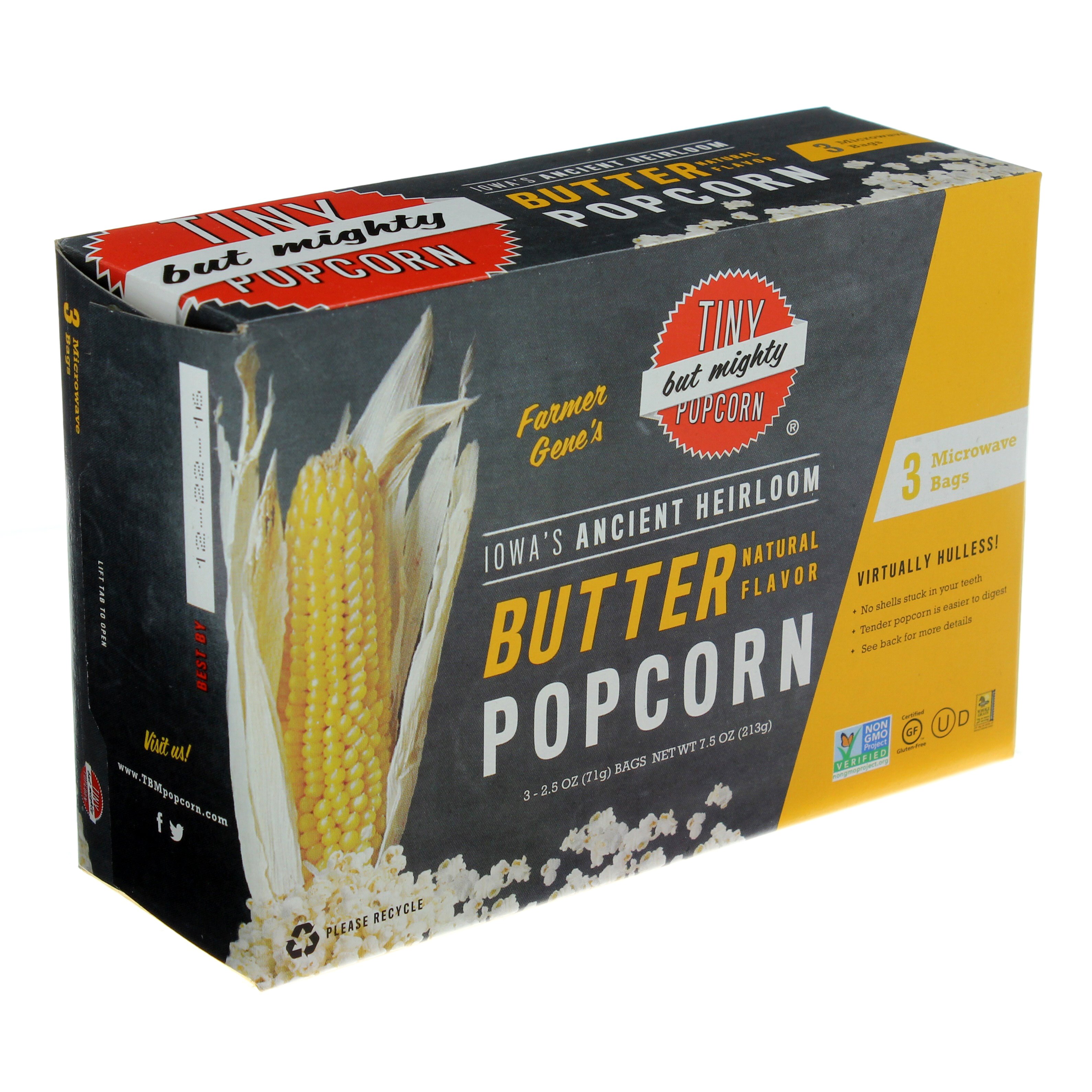 Tiny But Mighty Microwave Popcorn, Butter Shop Popcorn at HEB
