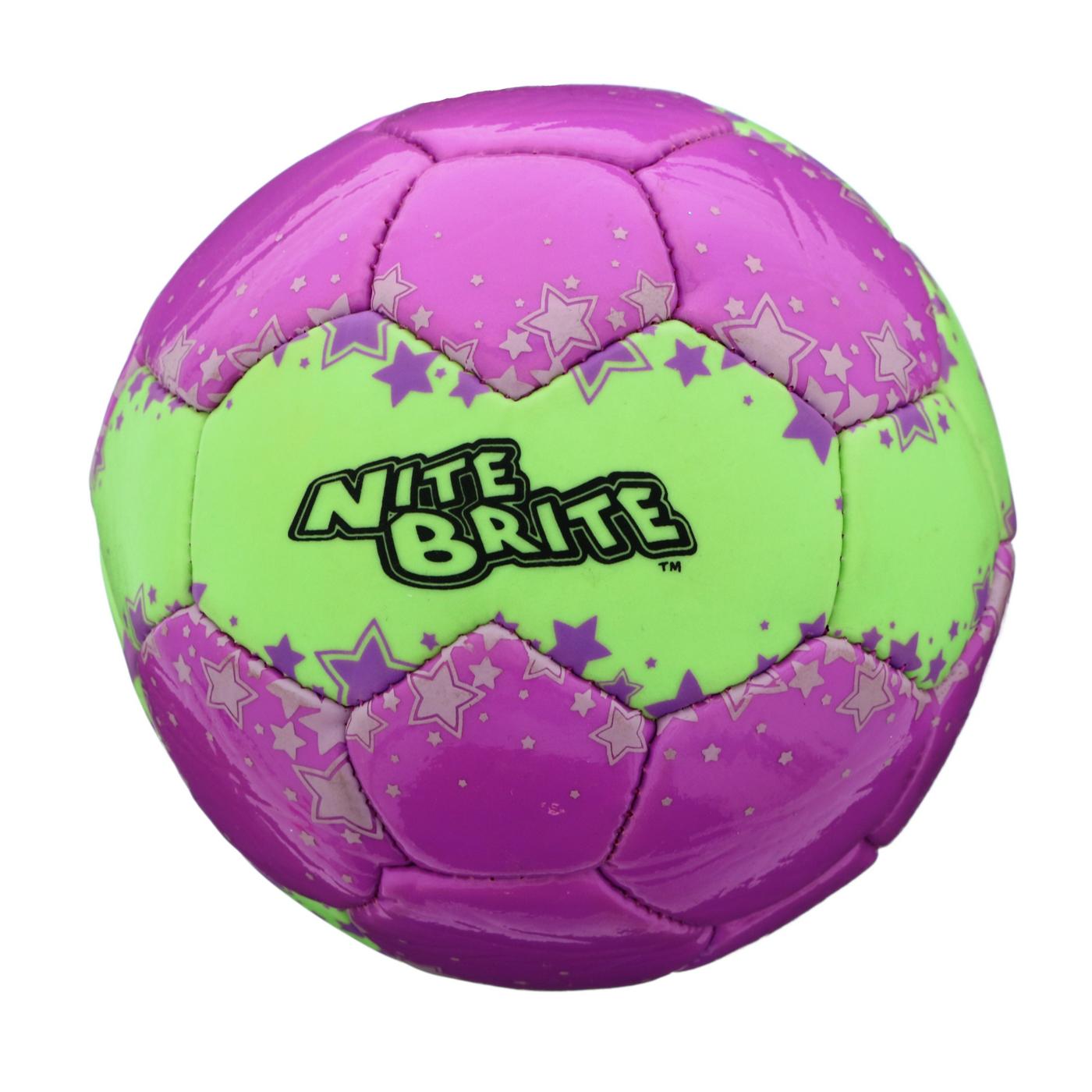 Baden Mini Nite Brite Soccer Ball, Assorted Colors; image 2 of 2