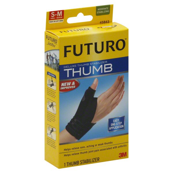 Futuro Deluxe Thumb Stabilizer Small/Medium - Shop Sleeves