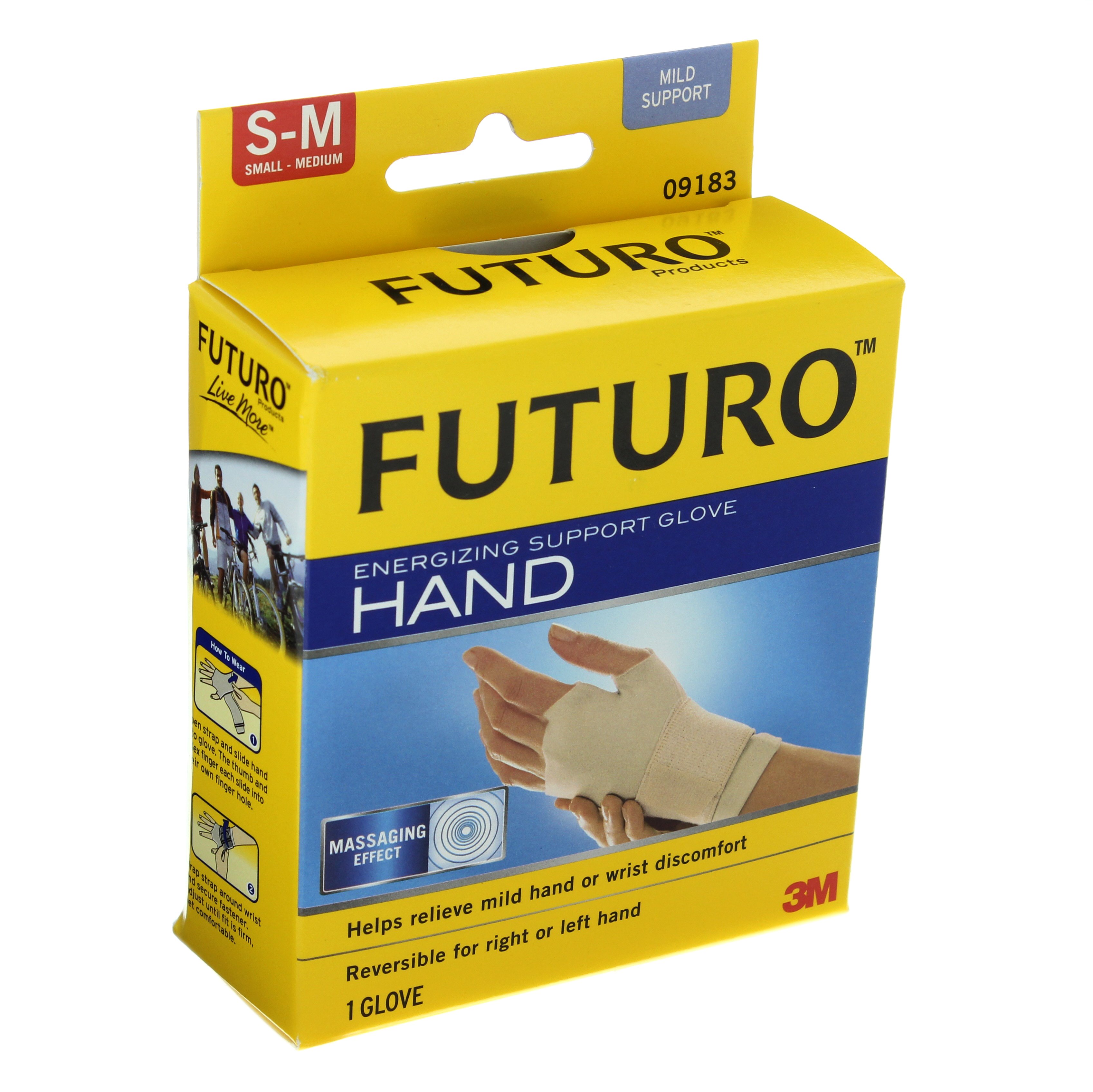Futuro Energizing Support Glove Small/Medium Shop Sleeves & Braces at