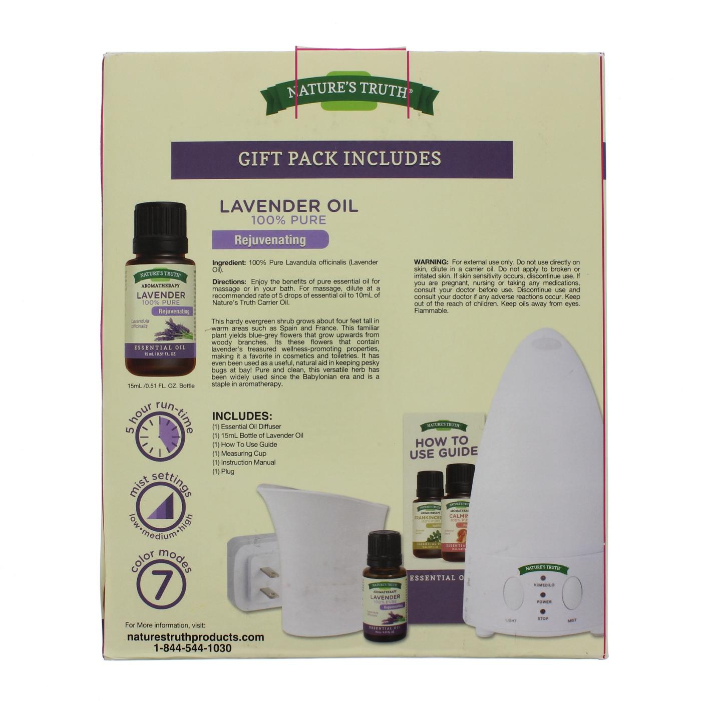 Nature's Truth Essential Oil Diffuser Lavender 100% Pure; image 3 of 4