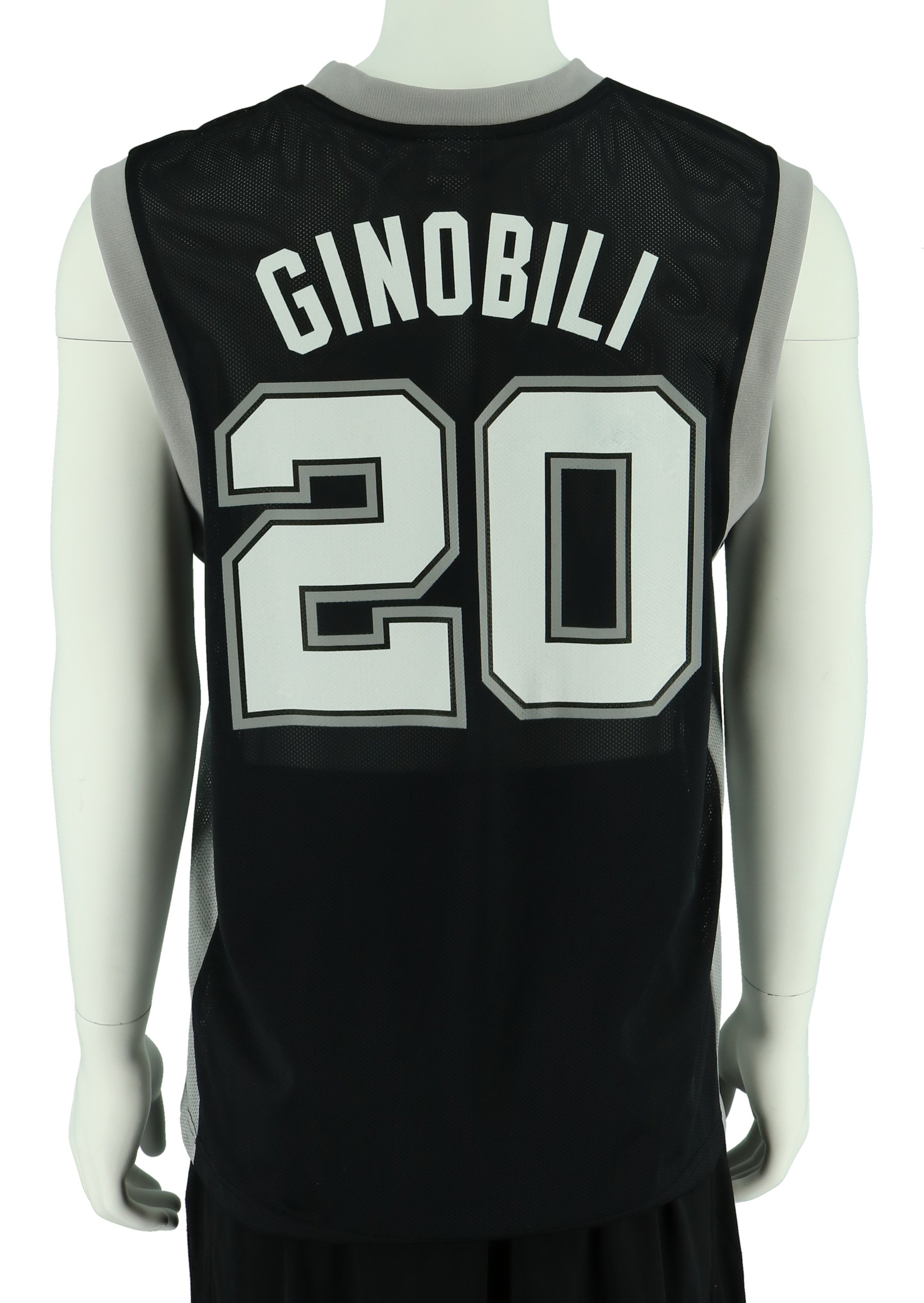 San Antonio Spurs マヌ・ジノビリ #20 ユニフォーム San Antonio Spurs #20 Manu Ginobili, Black - Shop Team apparel at