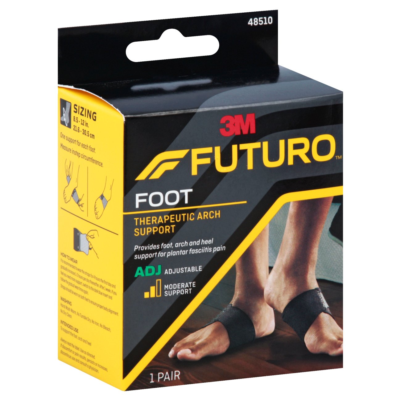 Futuro Futuro Therapeutic Arch Support Adjustable - Shop Sleeves ...