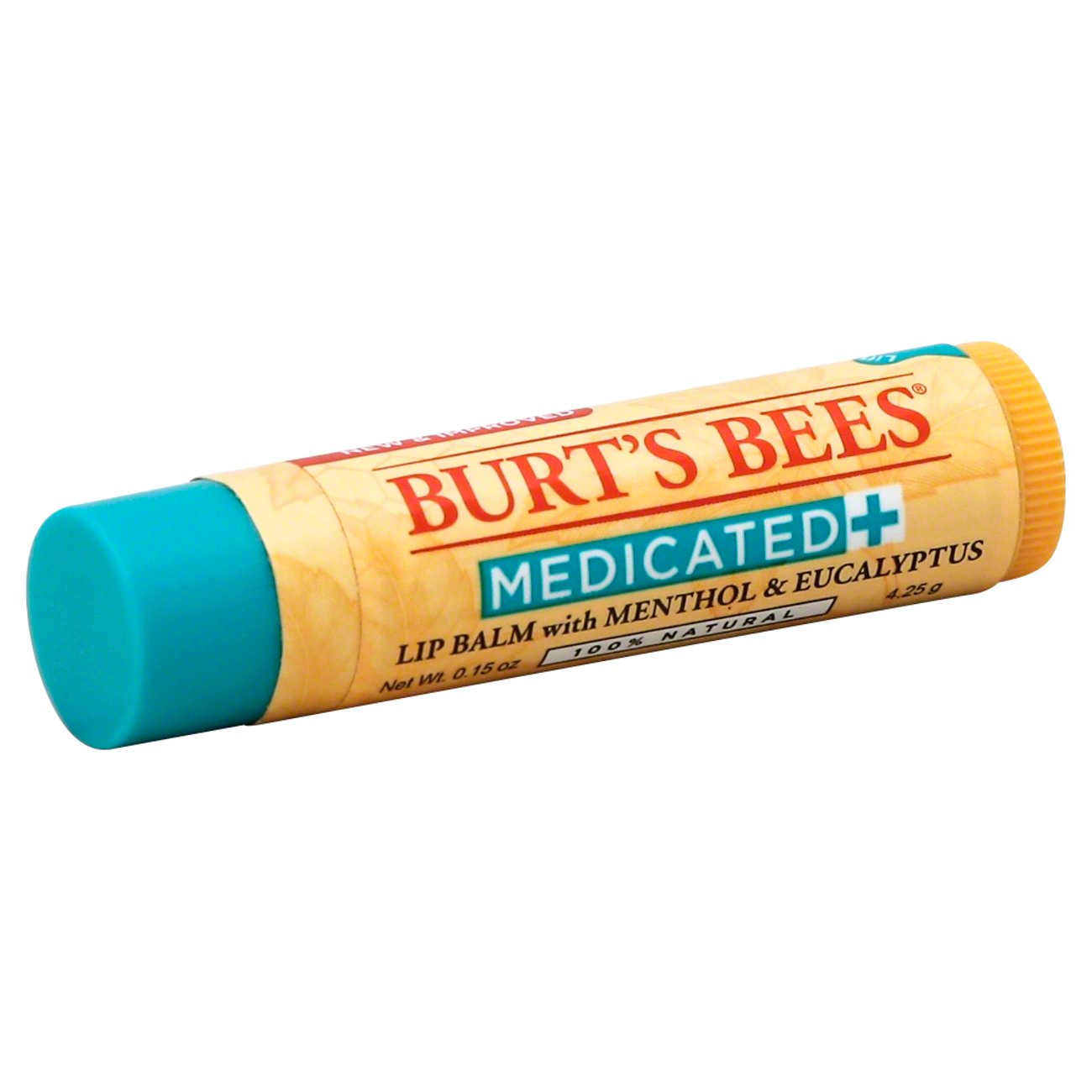 Burt's Bees Medicated Lip Balm With Menthol & Eucalyptus Shop