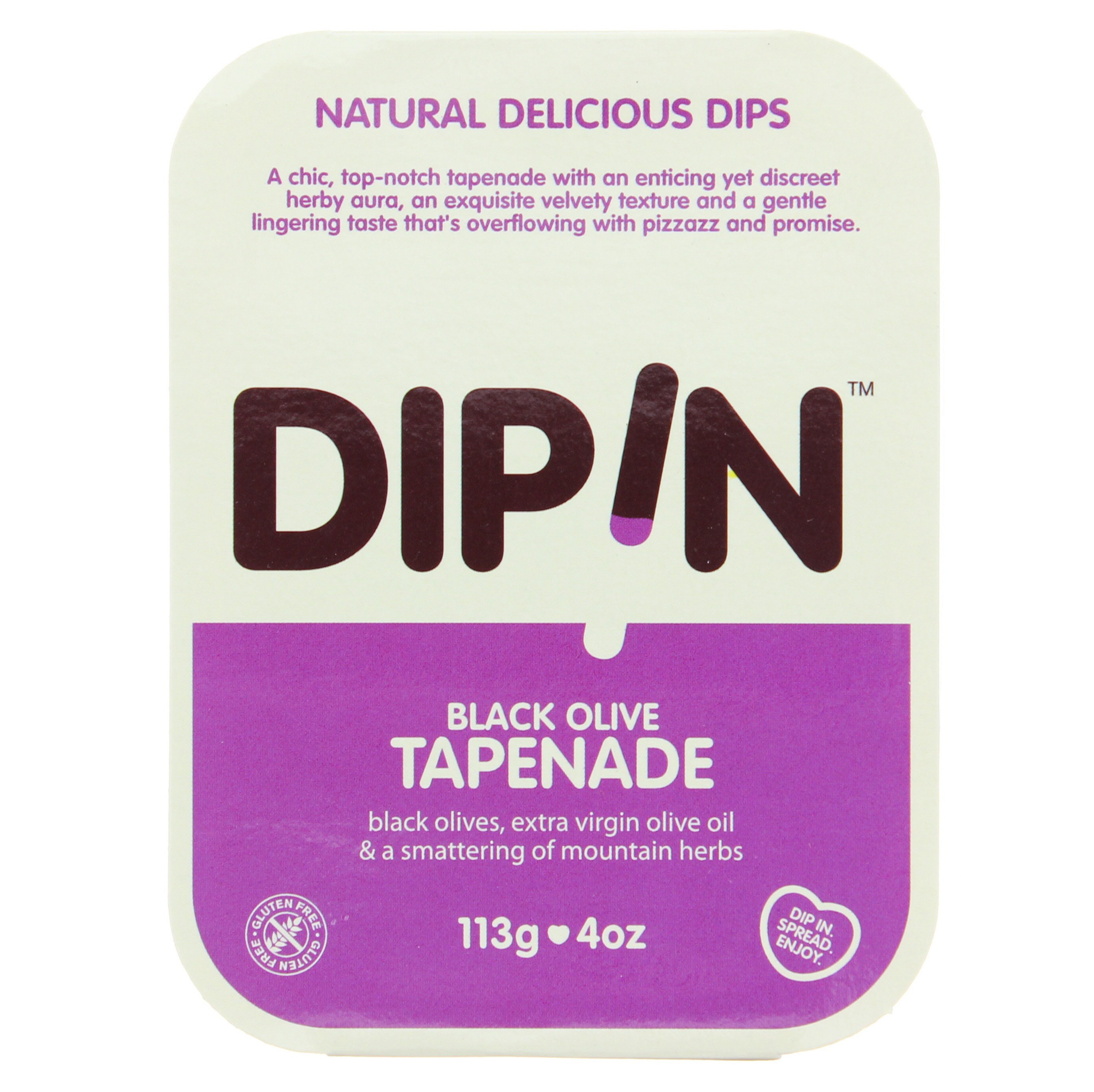Dipin Black Olive Tapenade Shop Pasta Sauces at HEB