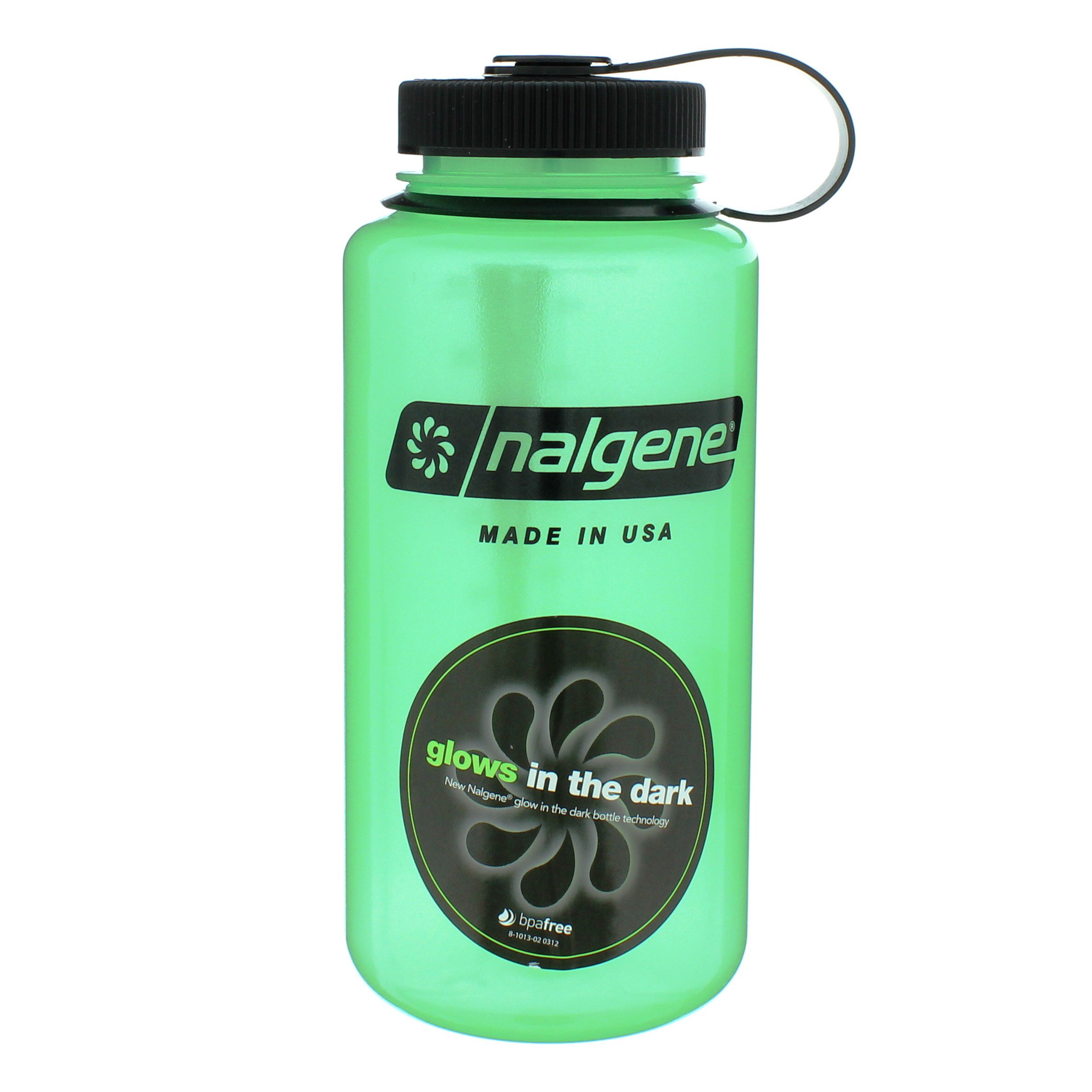 Nalgene Wide Mouth 1L Glow Bottle - Outdoorhire - Outdoor Equipment Hire