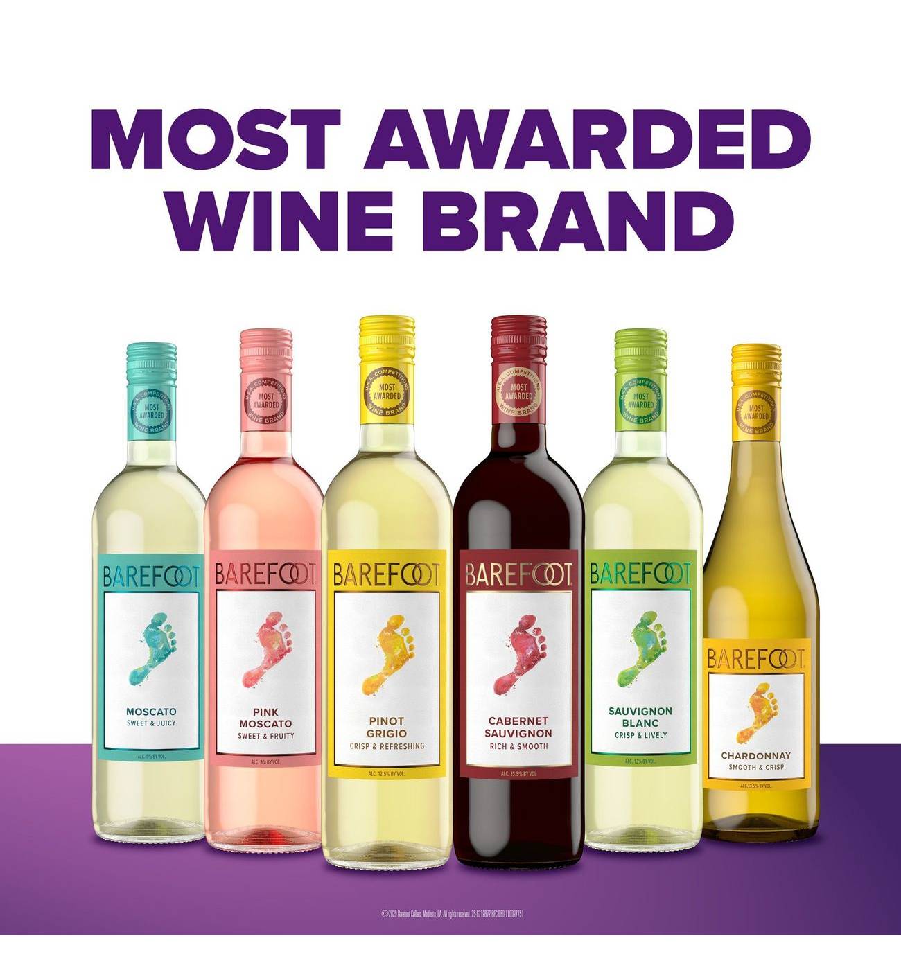 Barefoot Pink Moscato Wine; image 6 of 7