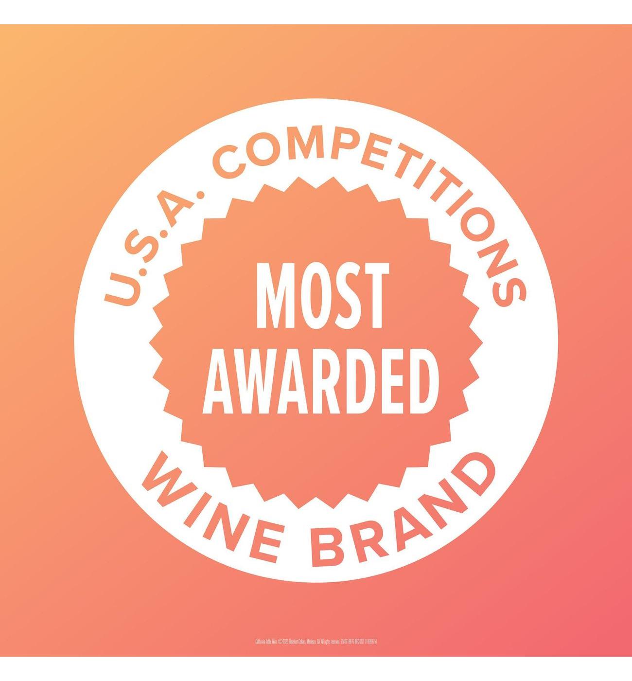 Barefoot Pink Moscato Wine; image 7 of 7