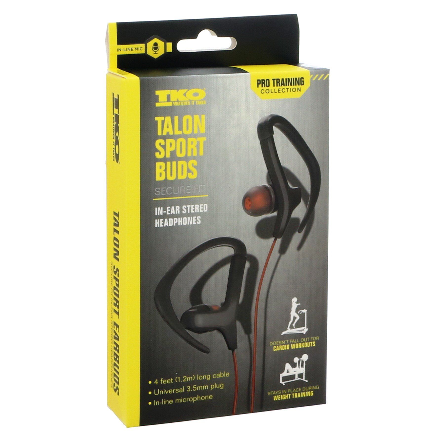 TKO Talon Sports WrapAround Earbuds, Assorted Colors Shop Patio