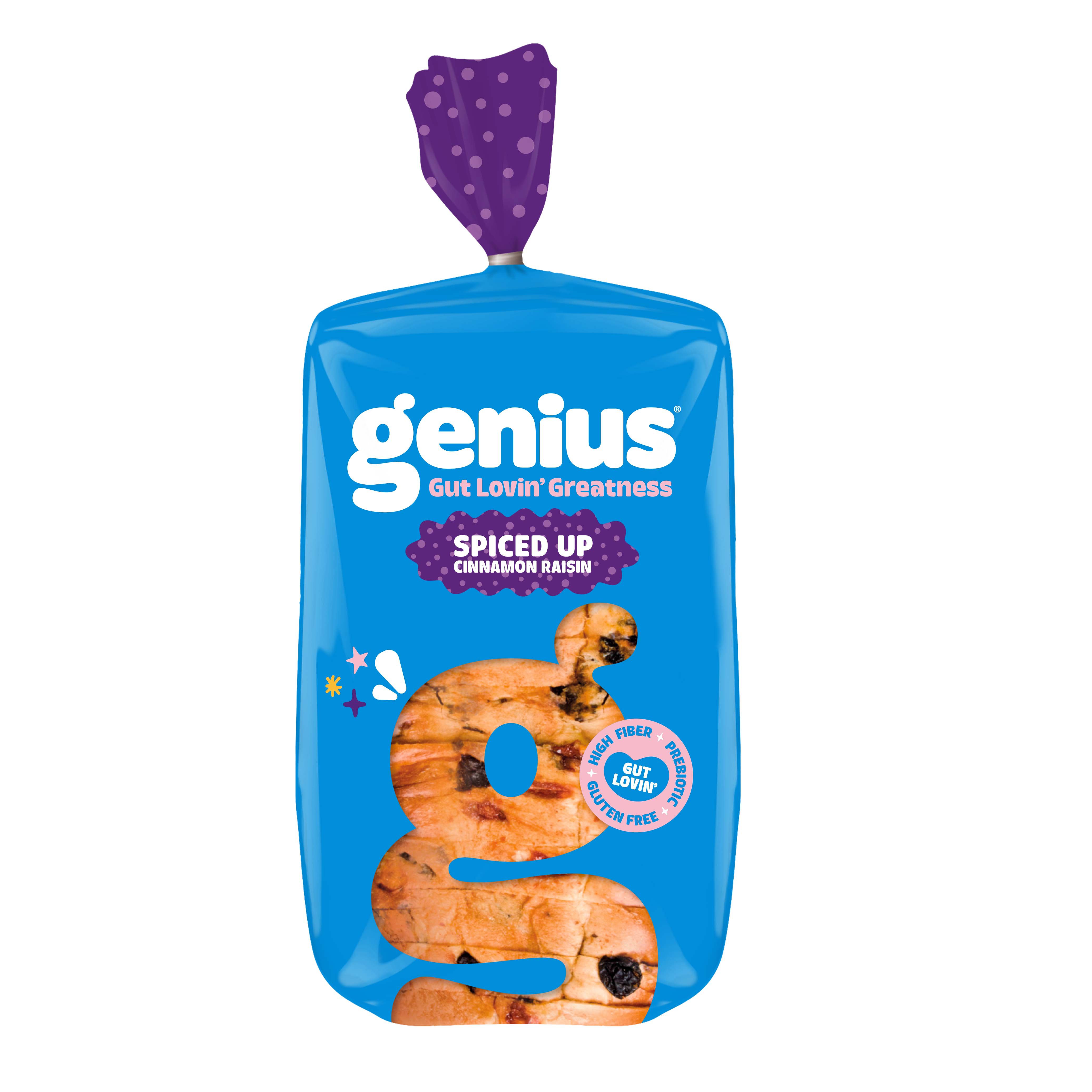 Genius Gluten Free Cinnamon Raisin Bread Shop Bread at HEB