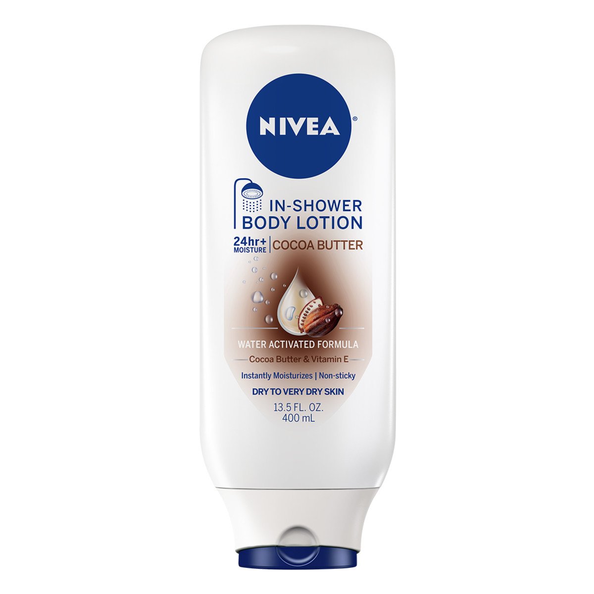 in shower body lotion