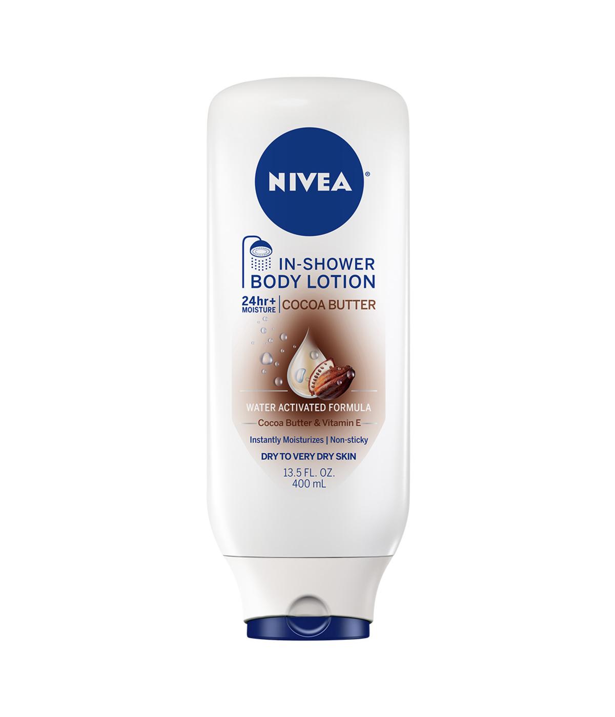 NIVEA Cocoa Butter In-Shower Lotion; image 1 of 3