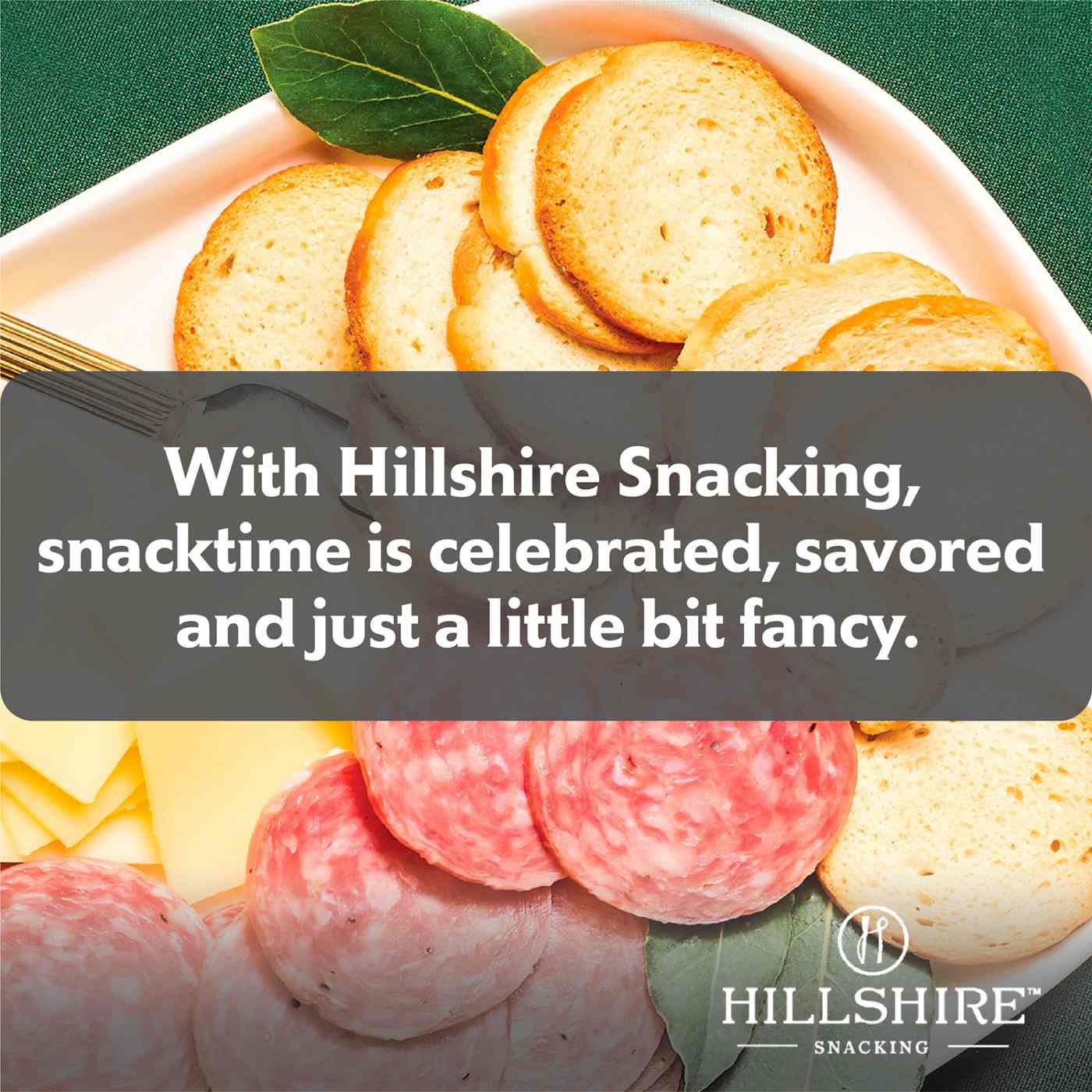 Hillshire Snacking Tray Italian Dry Salame & Gouda Cheese Small