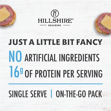 Hillshire Snacking Protein Small Plates - Italian Dry Salame, Gouda Cheese & Toasted Rounds, 2.76 oz
