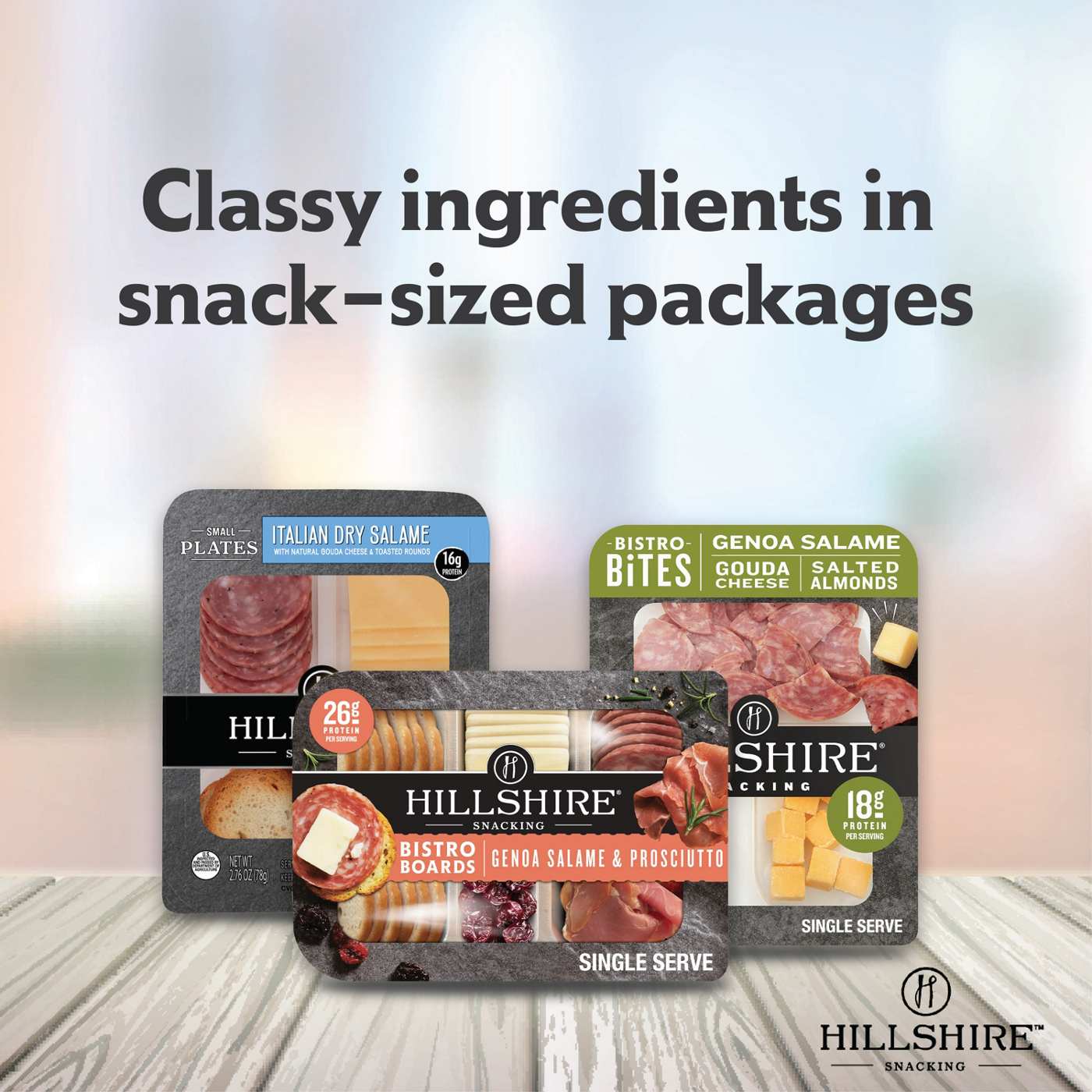 Hillshire Small Plates Snacking Tray - Italian Dry Salame & Gouda Cheese; image 4 of 6