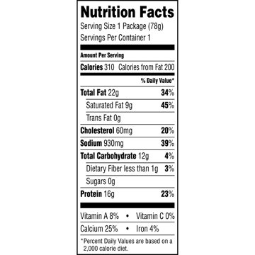 Hillshire Snacking Protein Small Plates - Genoa Salame & White Cheddar Cheese, 2.76 oz