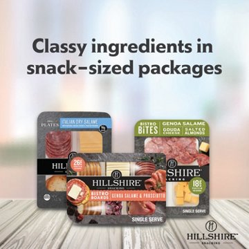 Hillshire Snacking Protein Small Plates - Genoa Salame & White Cheddar Cheese, 2.76 oz
