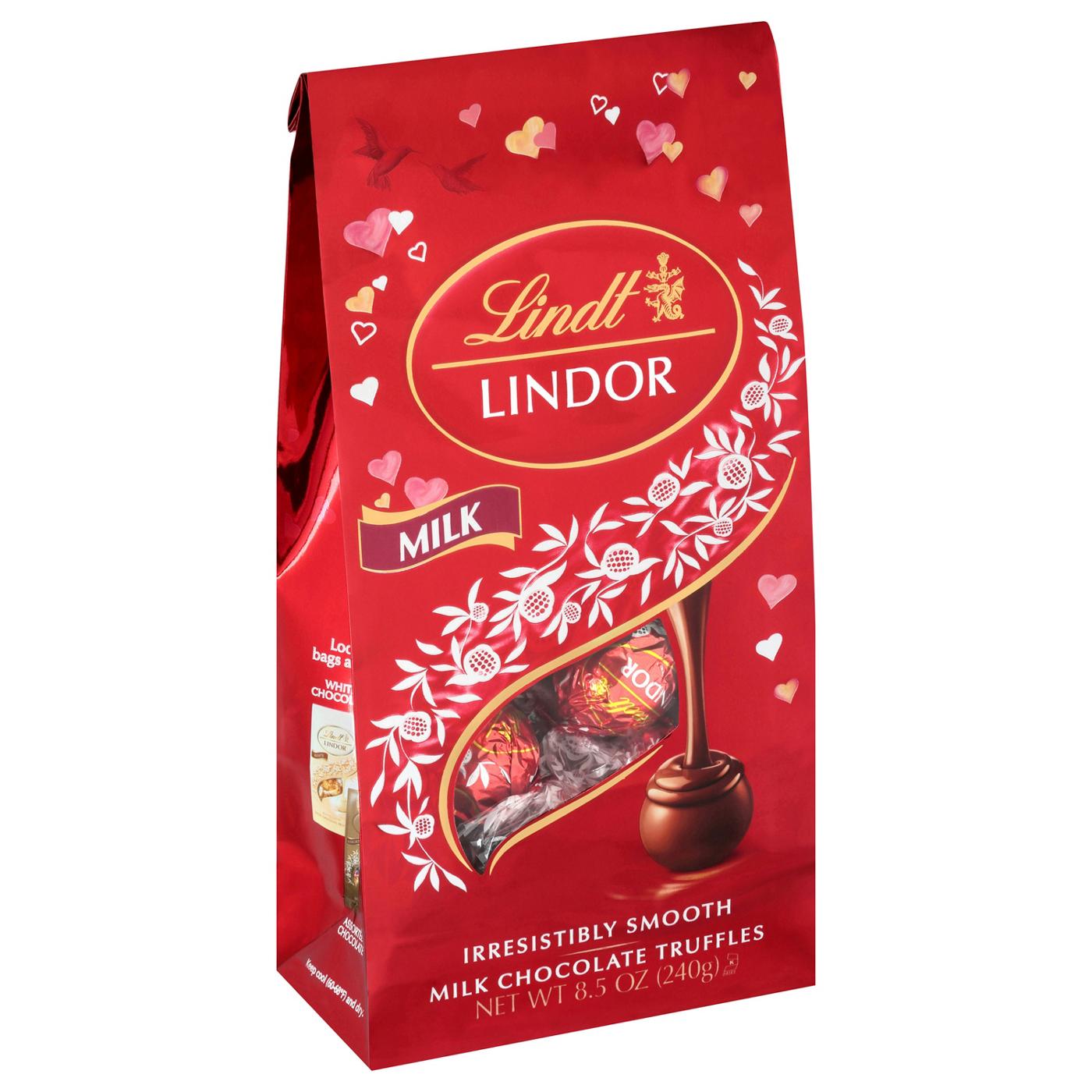 Lindt Lindor Milk Chocolate Truffles Valentines Candy Shop Candy At H E B 