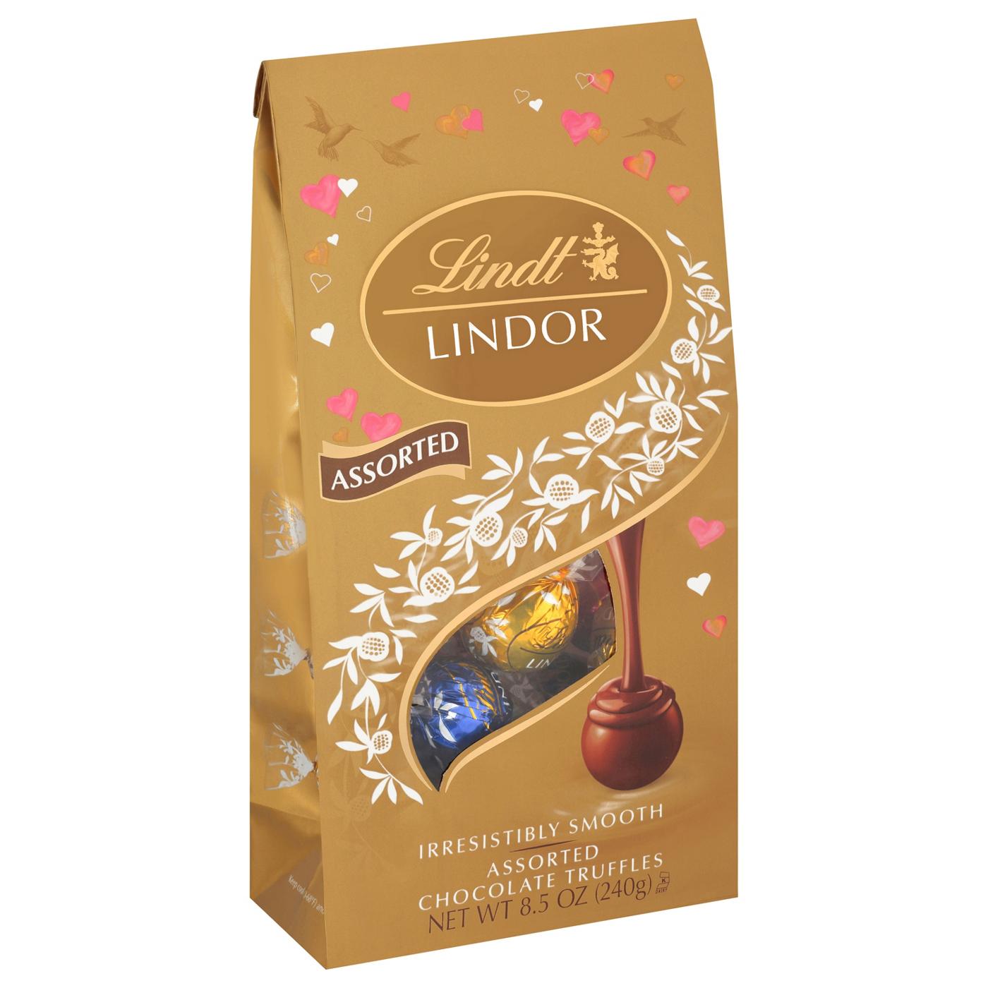 Lindt Lindor Assorted Chocolate Truffles Valentine's Candy; image 1 of 2