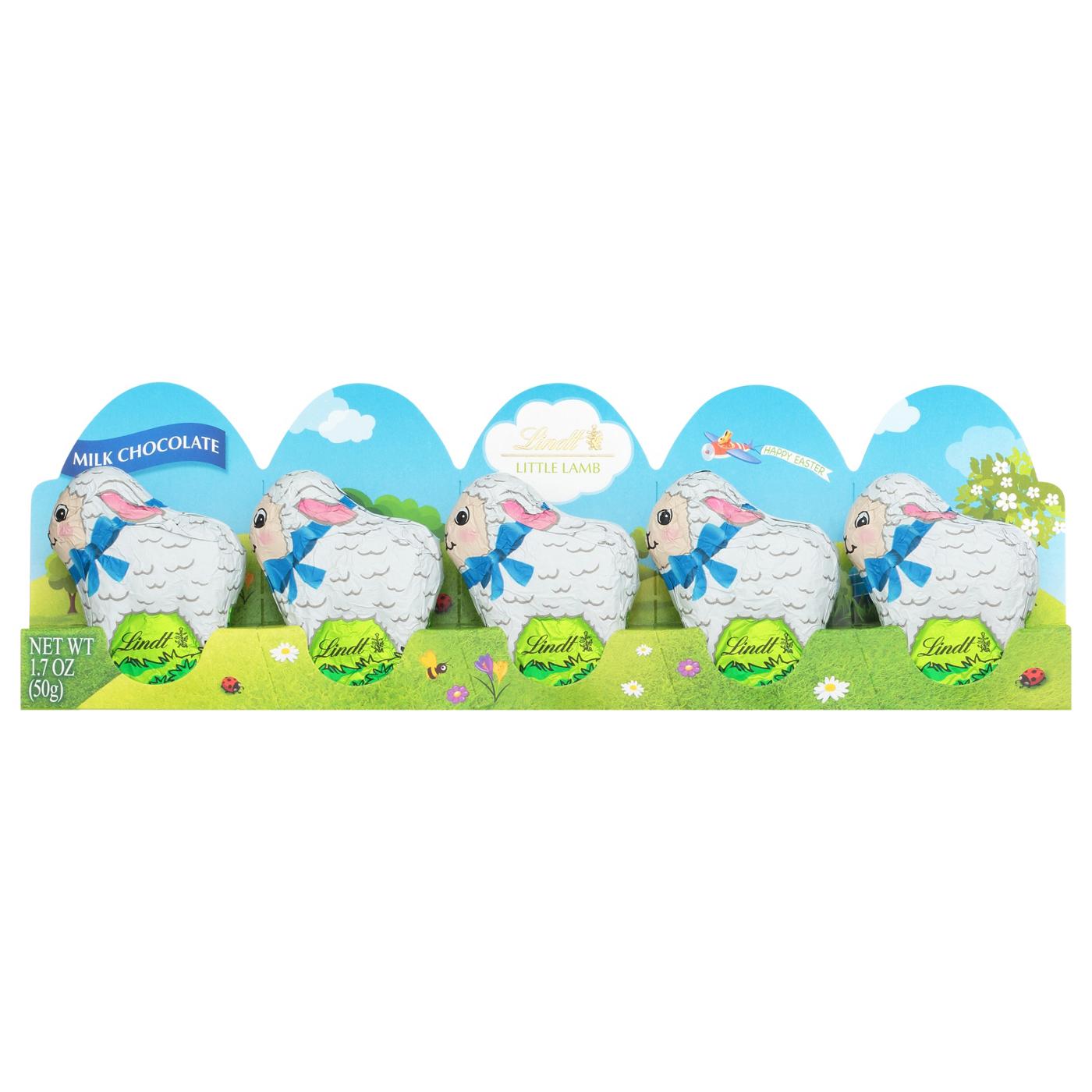 Lindt Milk Chocolate Little Easter Lambs, 5 pk; image 1 of 2