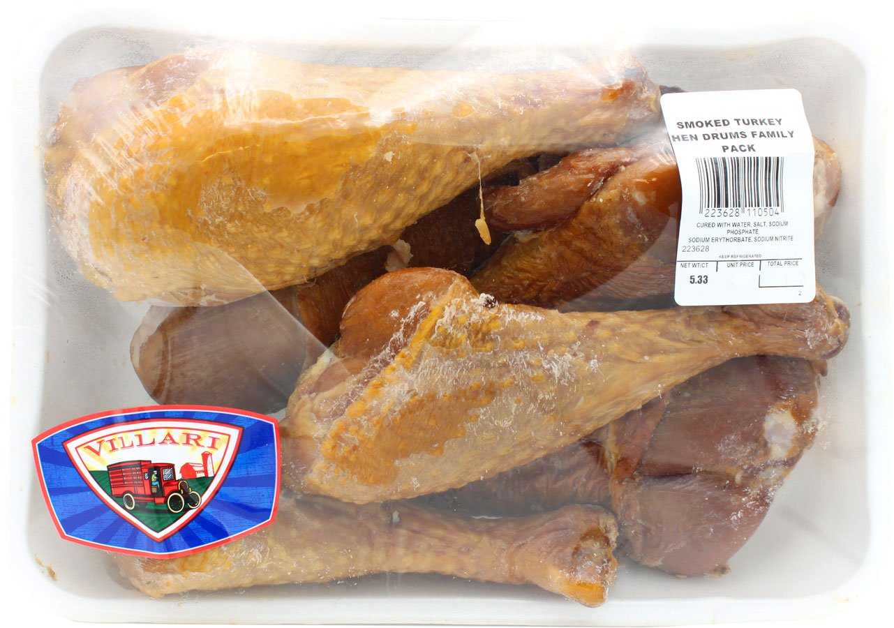 Villari Smoked Turkey Drumsticks Family Pack Shop at HEB