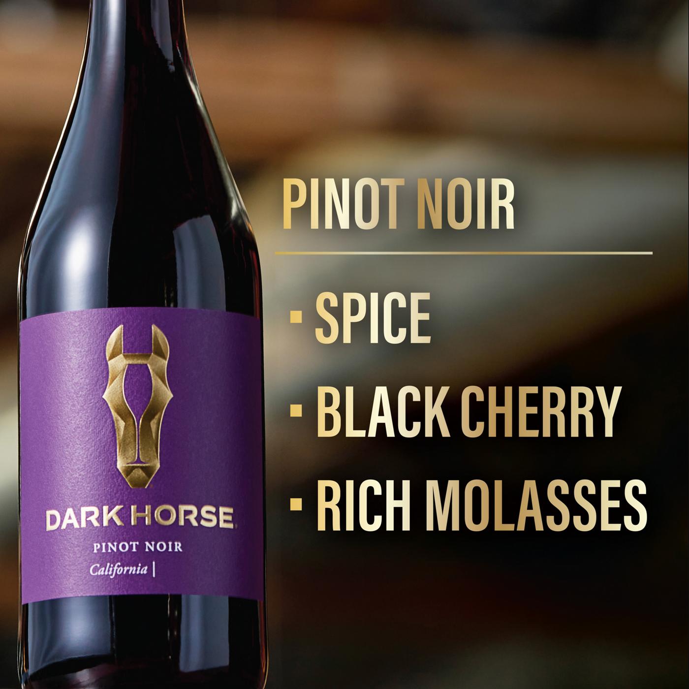 Dark Horse Pinot Noir Red Wine; image 4 of 4