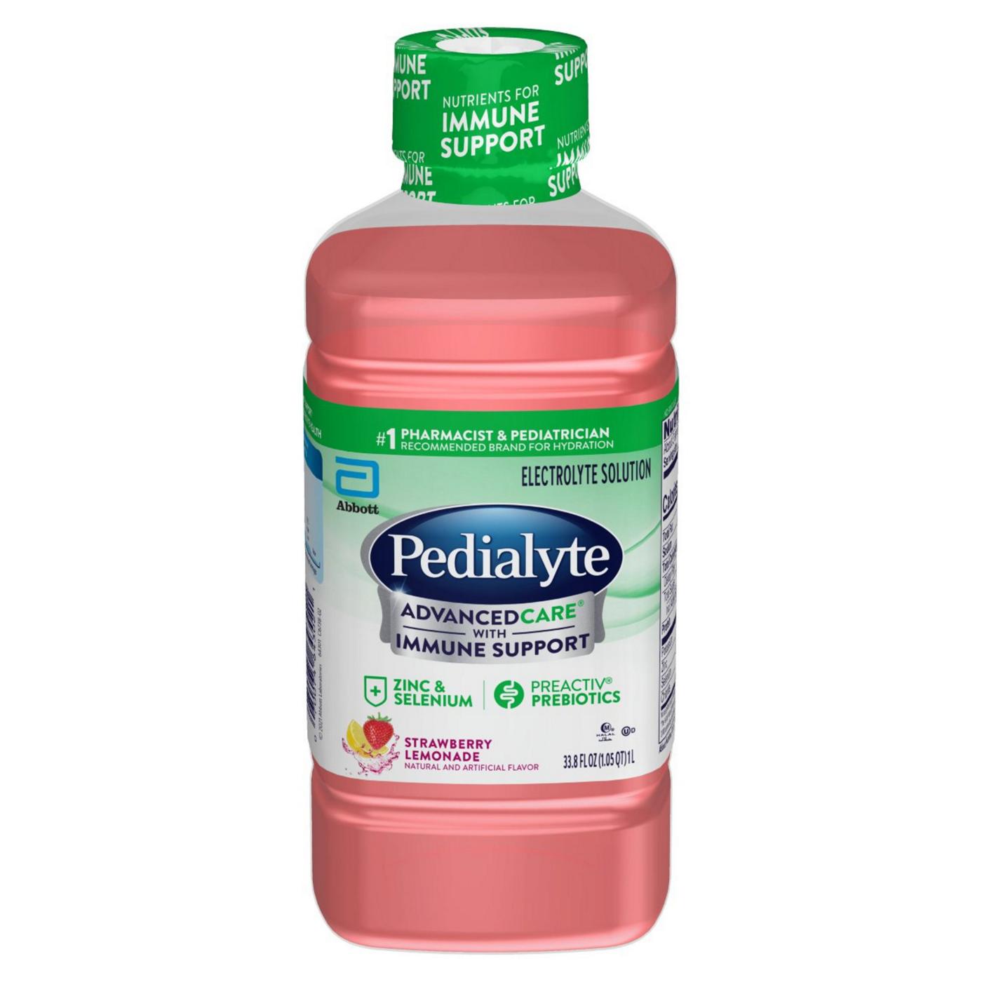 Pedialyte AdvancedCare Electrolyte Solution - Strawberry Lemonade; image 6 of 9