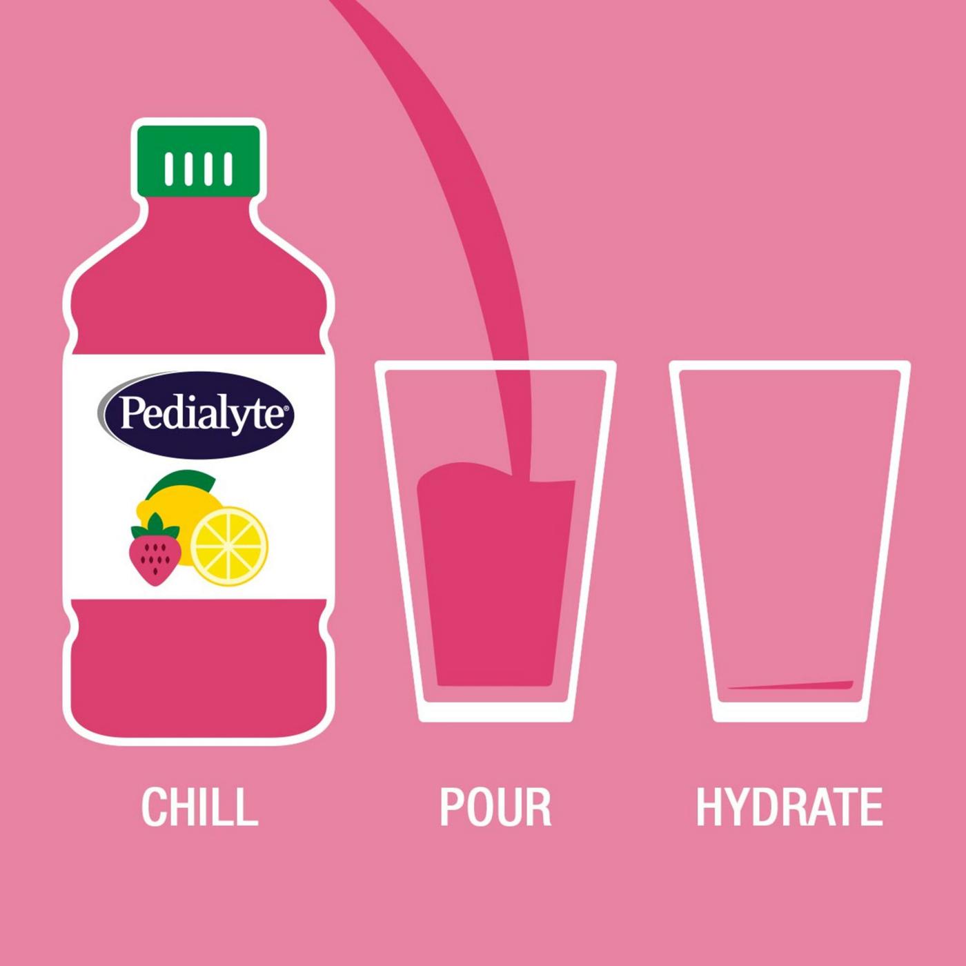 Pedialyte AdvancedCare Electrolyte Solution - Strawberry Lemonade; image 7 of 9