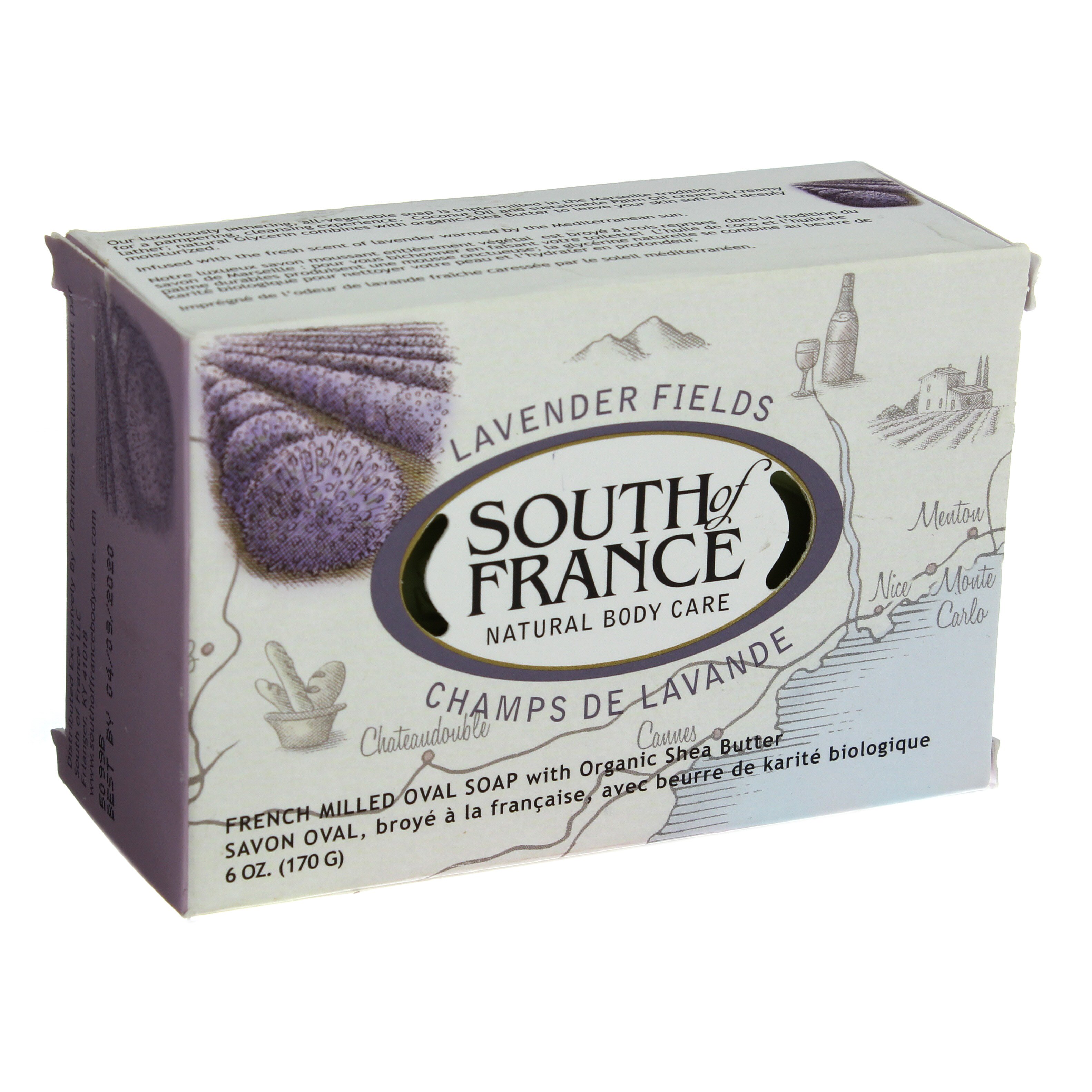 South of France Lavender Fields Bar Soap Shop Cleansers & Soaps at HEB