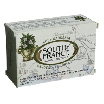 South of France Lush Gardenia Bar Soap