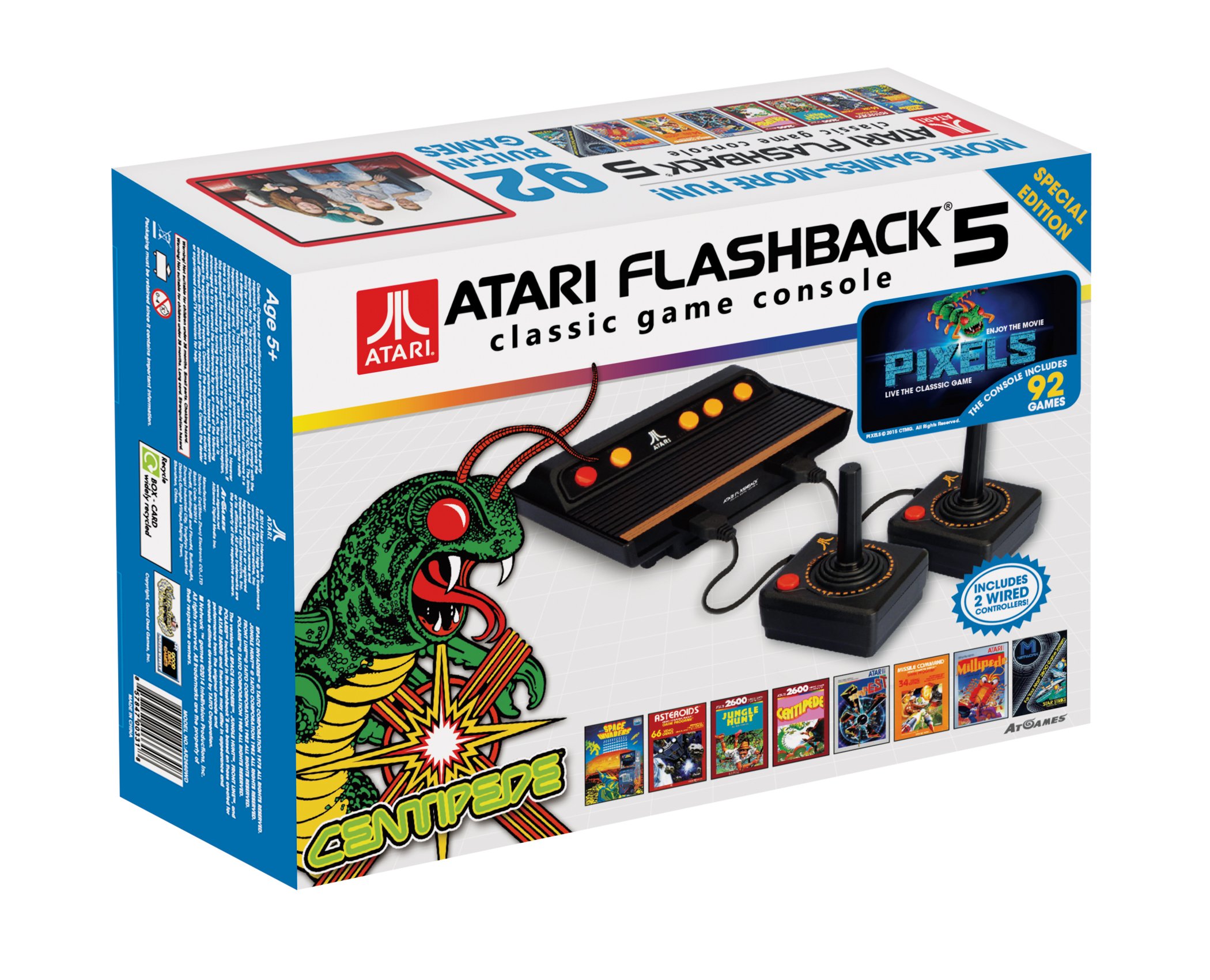 流行に  AtGames Games Shop - Console Game Classic 5 Flashback Atari その他