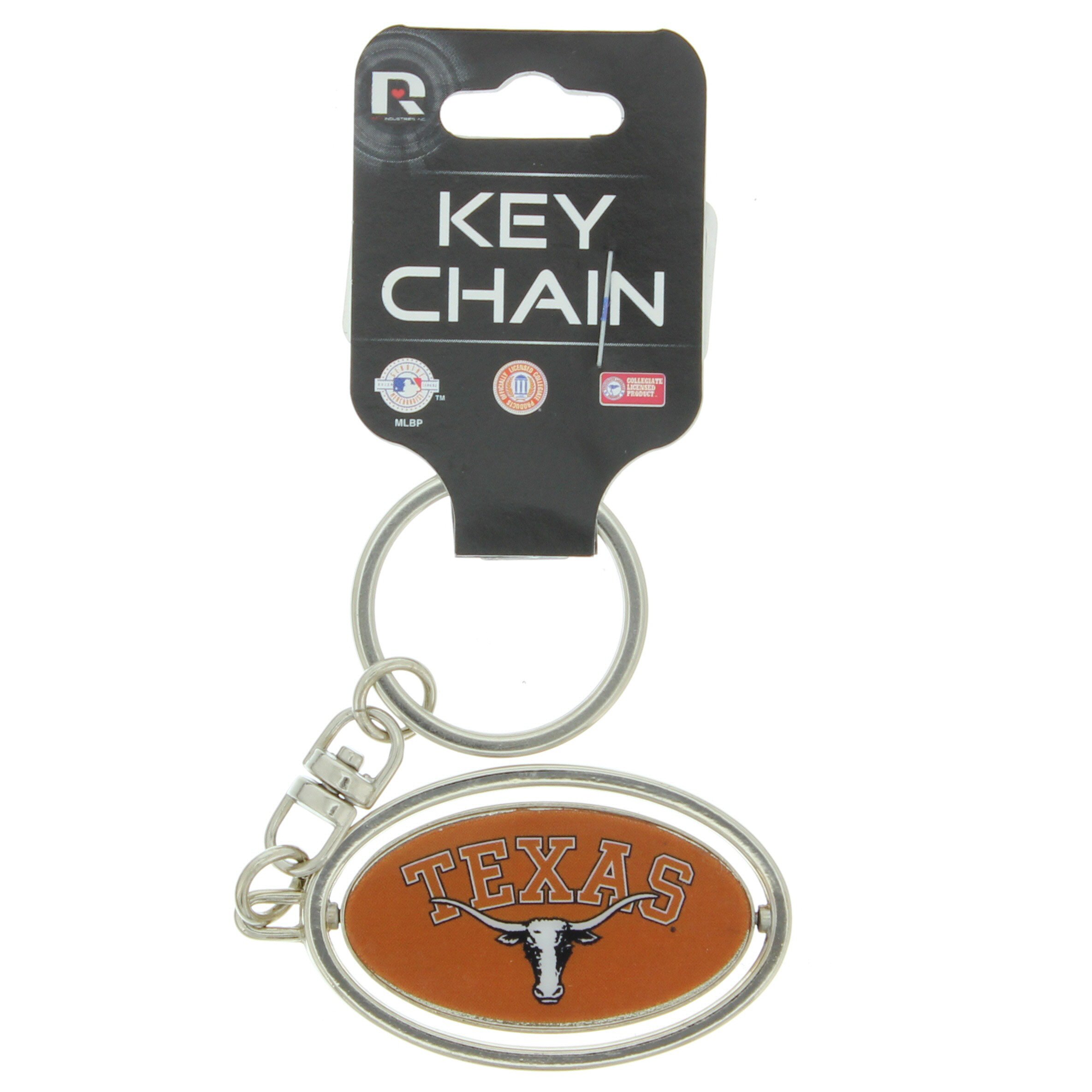 Rico Industries University Of Texas Spinner Keychain - Shop Clips & Key ...