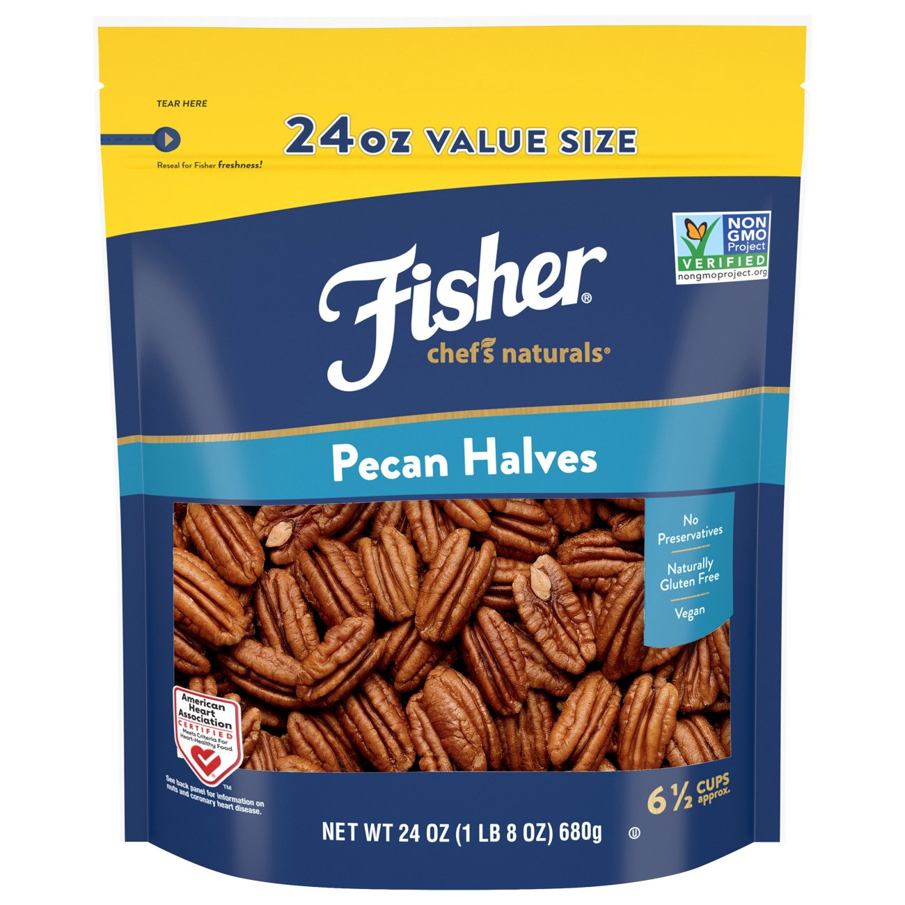 Fisher Pecan Halves Shop Nuts & Seeds at HEB