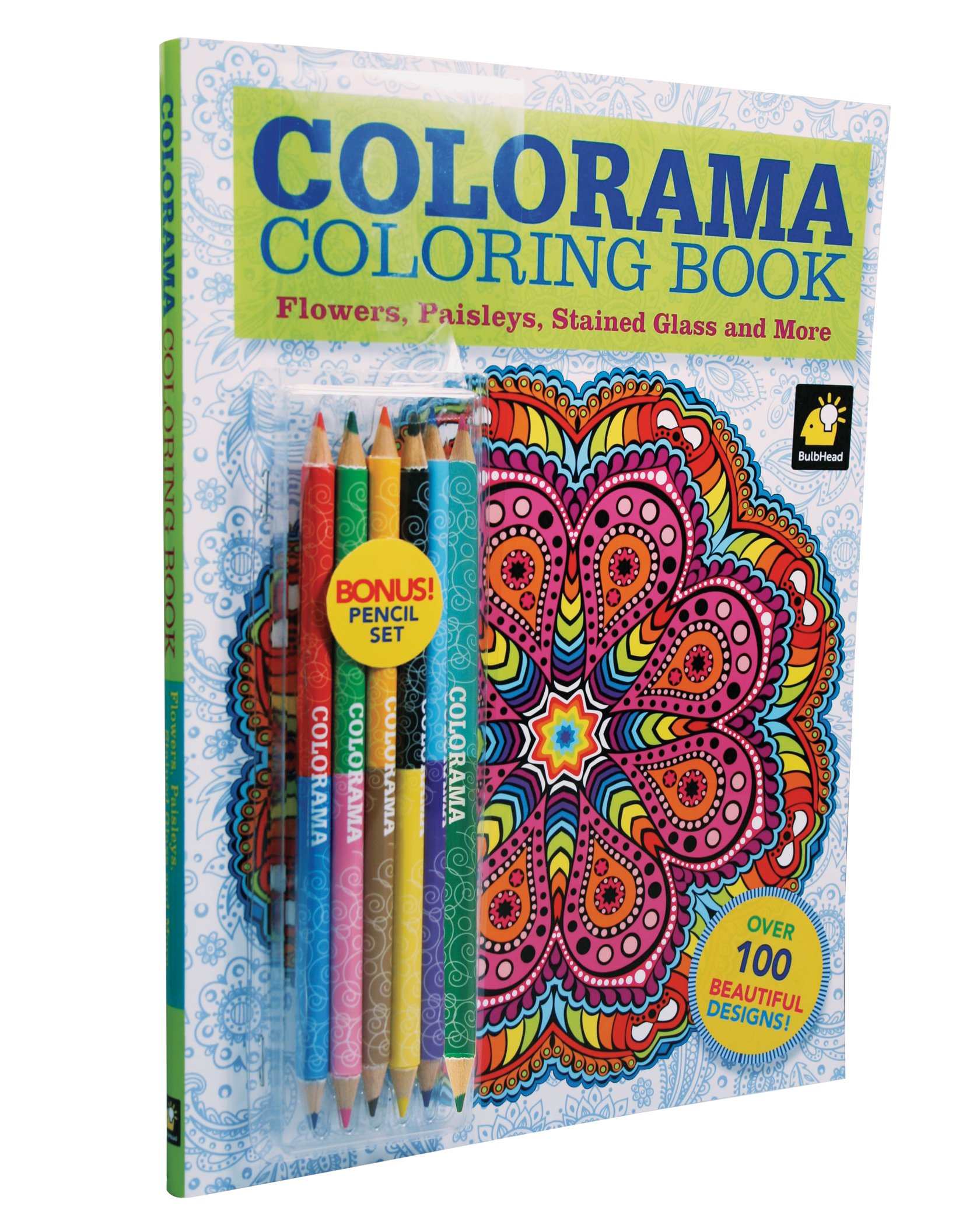 Colorama The Magic Path Adult Coloring Book with bonus pencil set AS SEEN  ON TV