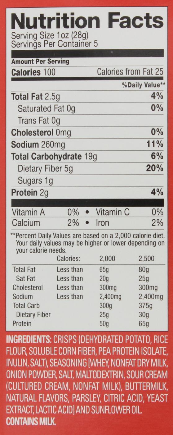 SlimFast Advanced Nutrition 100 Calorie Sour Cream & Onion Baked Crisps Shop Chips at HEB